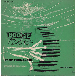 Meade "Lux" Lewis Boogie Woogie At The Philharmonic USED VINYL 7INCH 45 RPM EP