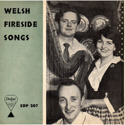 Rhydderch Jones / Ryan Davies / Ann Griffiths Welsh Fireside Songs ("Canu Gyda'r Tannau") USED VINYL 7INCH 45 RPM EP