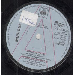 Musique Summer Love VINYL 7" USED