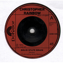 Chris Rainbow Solid State Brain USED VINYL 7INCH