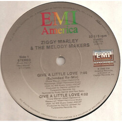 Ziggy Marley And The Melody Makers Give A Little Love USED VINYL 12INCH 33 S RPM
