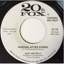 Gary And Billy Working After School / Lisa USED VINYL 7INCH 45 RPM PROMO