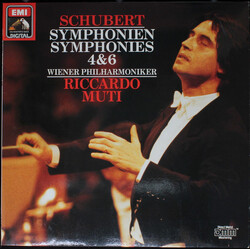 Franz Schubert / Wiener Philharmoniker / Riccardo Muti Symphonien - Symphonies 4 & 6 Vinyl LP USED