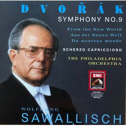 Antonín Dvořák / Wolfgang Sawallisch / The Philadelphia Orchestra Symphony No. 9 / Scherzo Capriccioso Vinyl LP USED