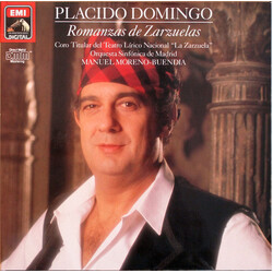 Placido Domingo / Coro Titular Del Teatro Lírico Nacional / Orquesta Sinfónica De Madrid / Manuel Moreno-Buendía Romanzas De Zarzuelas Vinyl LP USED