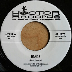 Unknown Artist Dance USED VINYL 7INCH 45 RPM