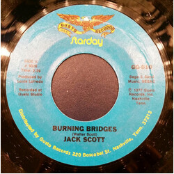 Jack Scott Burning Bridges / Goodbye Baby USED VINYL 7INCH 45 RPM SINGLE