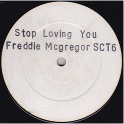 Freddie McGregor Stop Loving You USED VINYL 12INCH 45 RPM WHITE LABEL
