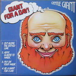 Gentle Giant Giant For A Day Vinyl LP USED