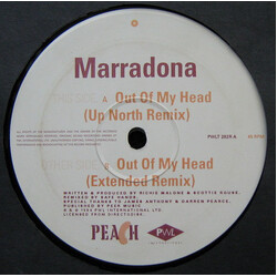 Marradonna Out Of My Head (Up North Remix) USED VINYL 12INCH