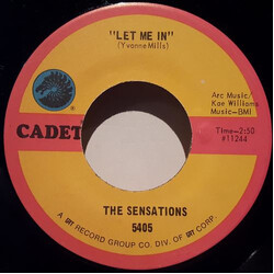 The Sensations (2) Let Me In USED VINYL 7INCH 45 RPM SINGLE REISSUE