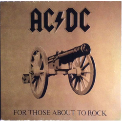 AC/DC For Those About To Rock We Salute You Vinyl LP USED