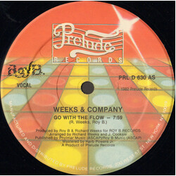 Weeks & Co. Go With The Flow VINYL 12" USED