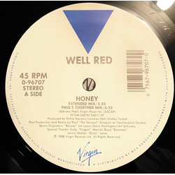 Well Red Honey / Love Gone Crazy Vinyl 12" USED