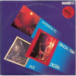 Various Invitation To Denon / PCM Digital Jazz Vinyl LP USED