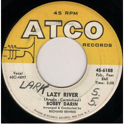 Bobby Darin Lazy River USED VINYL 7INCH 45 RPM