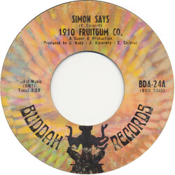 1910 Fruitgum Company Simon Says USED VINYL 7INCH 45 RPM SINGLE STYRENE MONO
