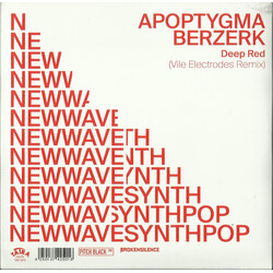 Apoptygma Berzerk / Vile Electrodes Deep Red USED VINYL 7INCH 45 RPM SINGLE LIMITED EDITION