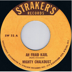 Chalkdust (2) Ah Fraid Karl / We Is We USED VINYL 7INCH 45 RPM SINGLE