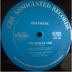 Heatwave The Groove Line / Always And Forever USED VINYL 12INCH 33 S RPM REISSUE