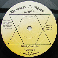 Sanchez / Krystal (3) Wild Sanchez / One Woman USED VINYL 12INCH 45 RPM