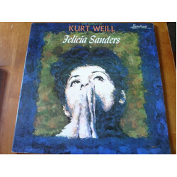 Felicia Sanders The Songs Of Kurt Weill Vinyl LP USED