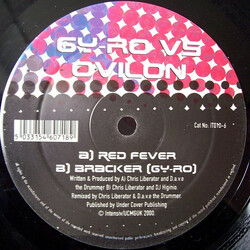 Gy-ro / Ovilon Red Fever / Breaker (Gy-ro Remix) USED VINYL 12INCH