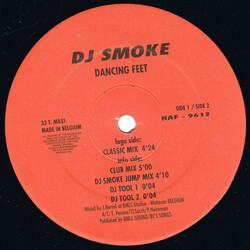 DJ Smoke Dancing Feet USED VINYL 12INCH