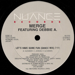 Merge (2) / Debbie A. Let's Have Some Fun Vinyl 12" USED