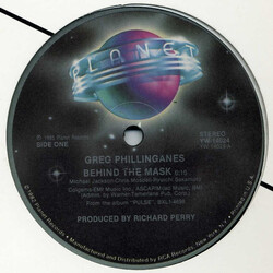 Greg Phillinganes Behind The Mask Vinyl 12" USED