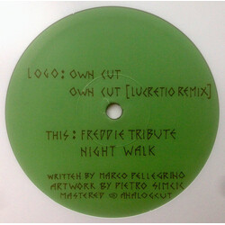 Marco Pellegrino Own Cut EP USED VINYL 12INCH 33 S RPM EP
