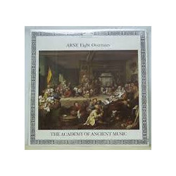 Thomas Arne / The Academy Of Ancient Music Eight Overtures Vinyl LP USED