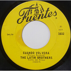The Latin Brothers Cuando Volvera / Bella Cumbia USED VINYL 7INCH 45 RPM SINGLE
