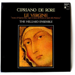 Cipriano de Rore / The Hilliard Ensemble Le Vergine Vinyl LP USED