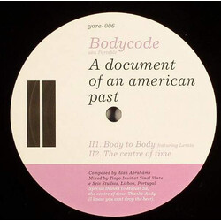 Bodycode / Portable A Document Of An American Past USED VINYL 12INCH