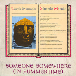 Simple Minds Someone Somewhere (In Summertime) VINYL 12" USED