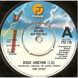 Side Effect Disco Junction VINYL 7" USED