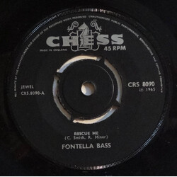 Fontella Bass Rescue Me USED VINYL 7INCH 45 RPM SINGLE REISSUE