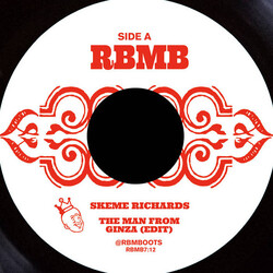 Skeme Richards The Man From Ginza / Johnny Chase USED VINYL 7INCH 45 RPM STEREO