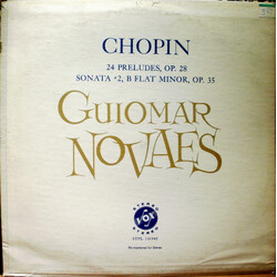Frédéric Chopin / Guiomar Novaes 24 Preludes, Op. 28 / Sonata #2, B Flat Minor, Op. 35 Vinyl LP USED