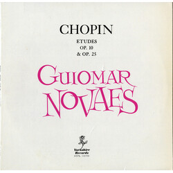 Frédéric Chopin / Guiomar Novaes Etudes Op. 10 & Op. 25 Vinyl LP USED