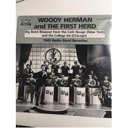 Woody Herman & The Herd 1945 radio band remotes Vinyl LP USED