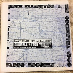 Duke Ellington And His Orchestra 1940 "Fargo Encores" Vinyl LP USED