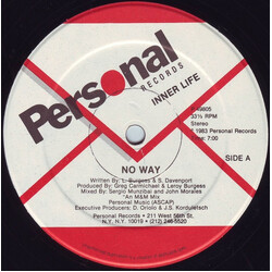 Inner Life No Way USED VINYL 12INCH 33 S RPM
