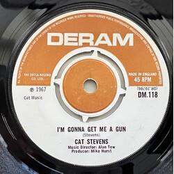 Cat Stevens I'm Gonna Get Me A Gun USED VINYL 7INCH 45 RPM SINGLE