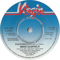 Mike Oldfield Portsmouth USED VINYL 7INCH SINGLE