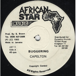 Capleton Buggering Vinyl 12" USED