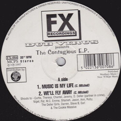 Dub Virus The Contagious EP USED VINYL 12INCH EP STEREO