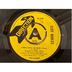 Cliff Nobles & Co Horse Fever / Judge Baby, I'm Back USED VINYL 7INCH 45 RPM SINGLE PROMO