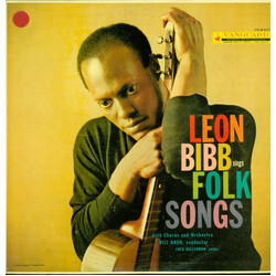Leon Bibb Sings Folk Songs Vinyl LP USED
